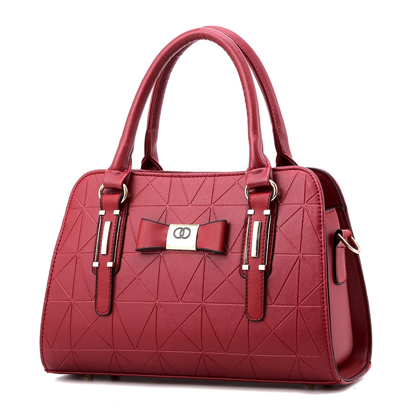 NEWPOSS 2020 Women's Leather Shoulder Bag, Large Capacity Tote with Top Handle
