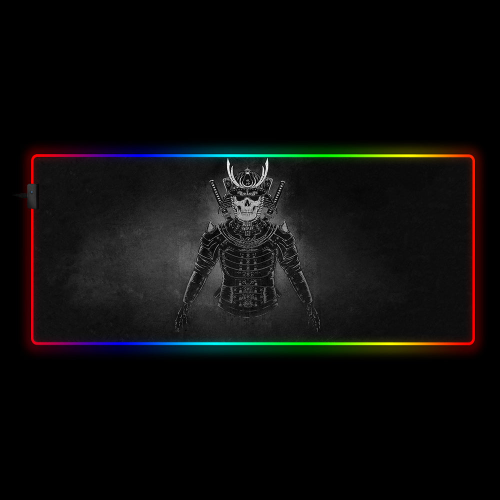 Samurai-Inspired RGB LED Gaming Mouse Pad