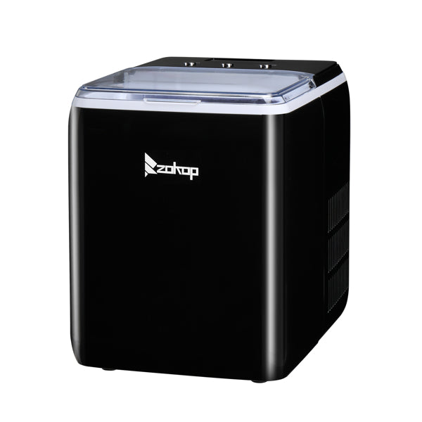 Portable Ice Maker Machine with Transparent Cover