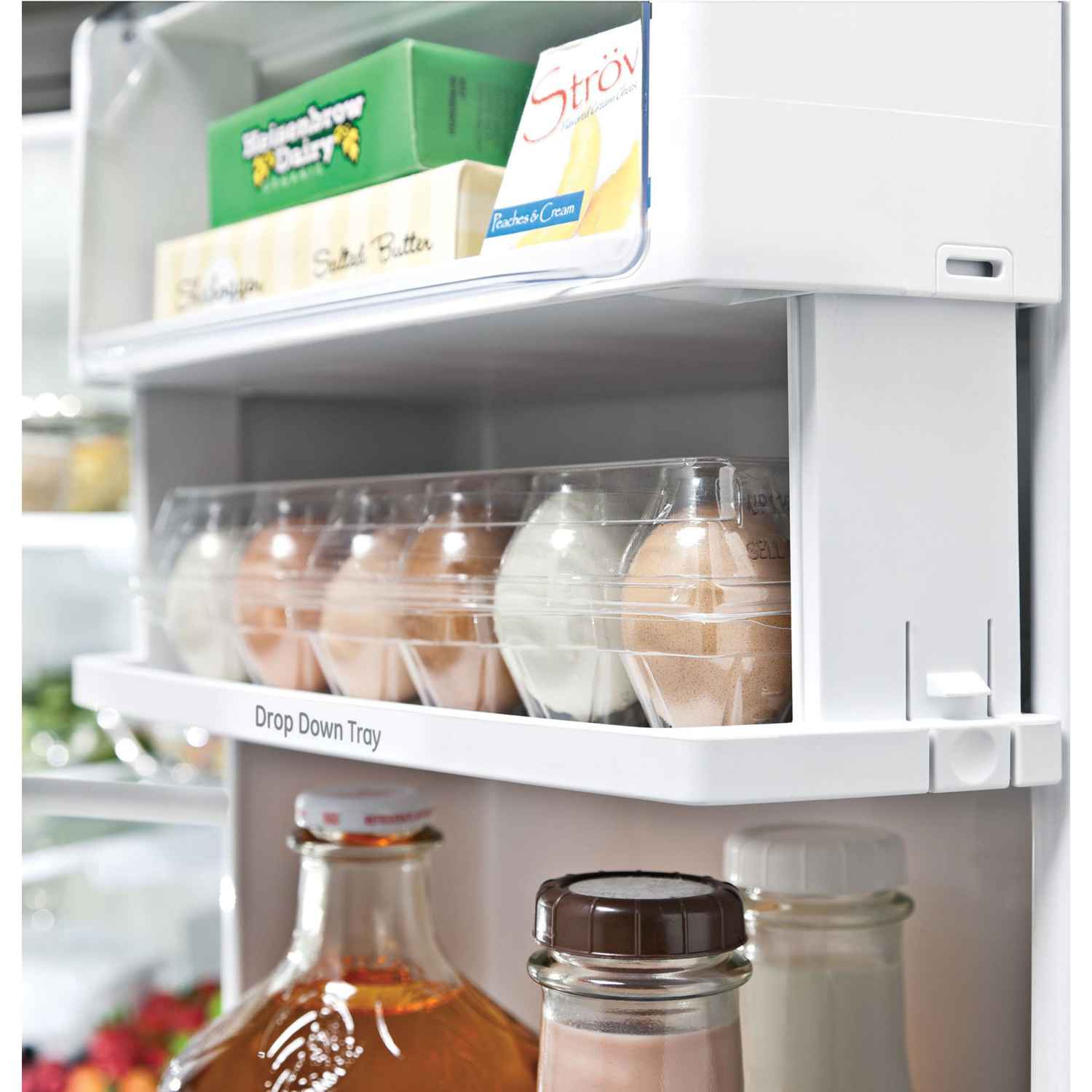 GE Profile 36-inch Counter-Depth French Door Refrigerator with TwinChill™ and Interior Ice Maker