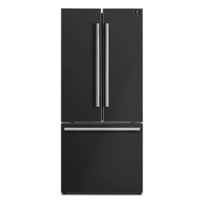 Forno Espresso Gallipoli 30-inch French Door Refrigerator with Ice Maker