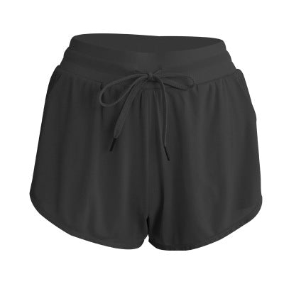 Women's Polyester & Spandex Running Shorts