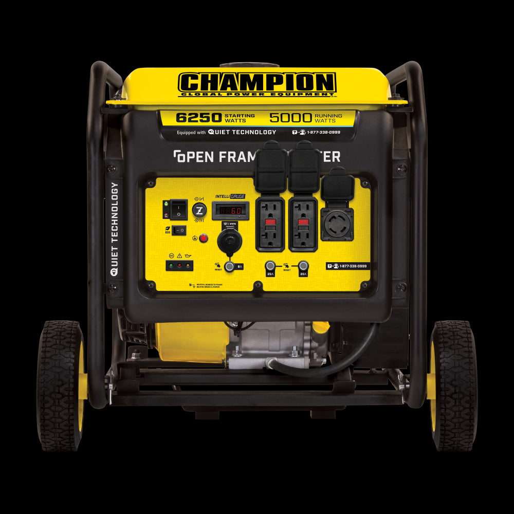 Champion Power Equipment 6250-Watt Open Frame Inverter Generator with Quiet Technology