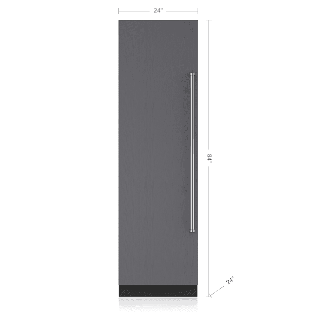 Sub-Zero IC24FILH 24" Designer Column Freezer with Ice Maker - Panel Ready