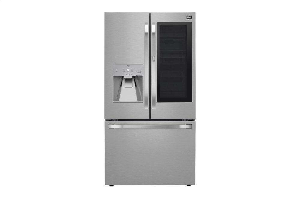 LG Studio 24 Cu. Ft. Smart Wi-Fi Enabled Instaview Door-In-Door Counter-Depth Refrigerator