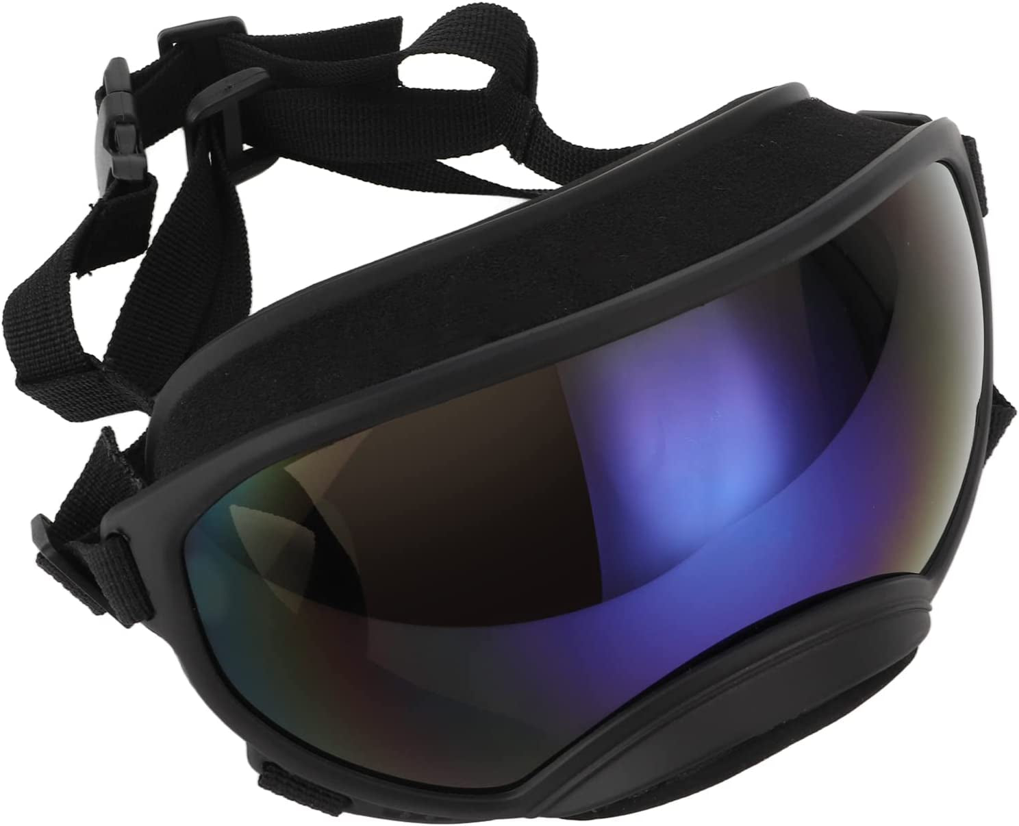 Premium UV-Blocking Dog Sunglasses with Adjustable Strap for Outdoor Protection