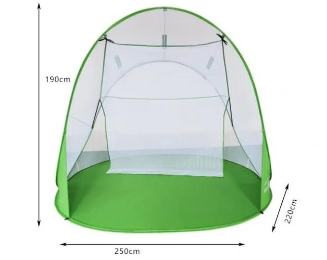 Portable Golf Practice Tent - Indoor/Outdoor Hitting Net for Home Range