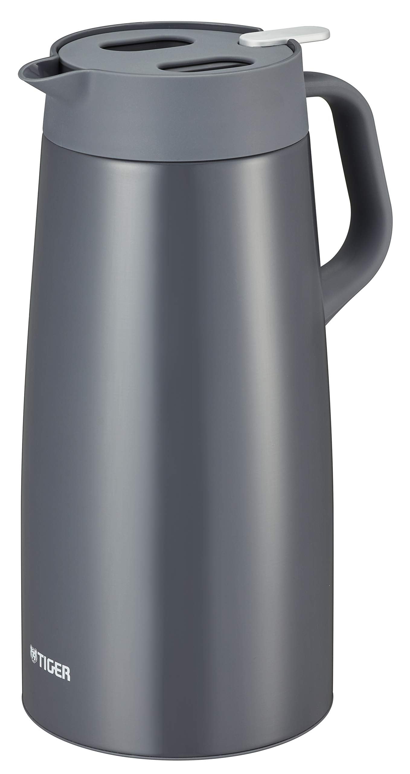 Tiger 2.0L Dark Gray Vacuum Flask - Large Capacity, Thermal Insulation