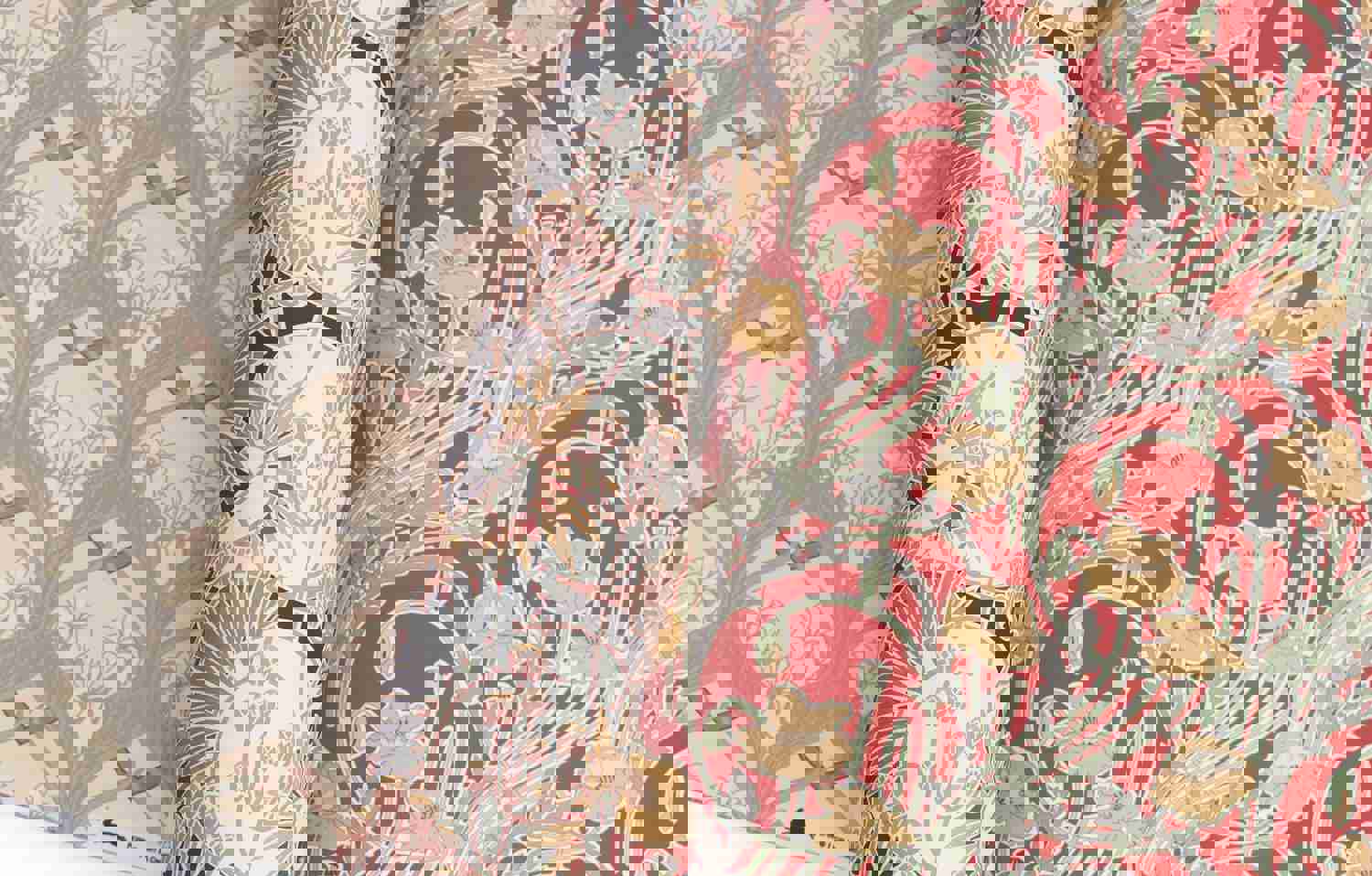 Vintage Patterned Tear-Out Paper Book
