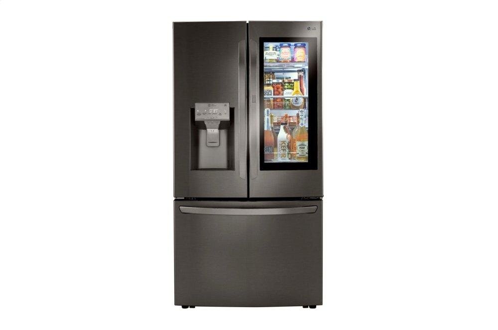 LG LRFVC2406D 24 Cu. Ft. Smart Wi-Fi Enabled Instaview Door-In-Door Counter-Depth Refrigerator