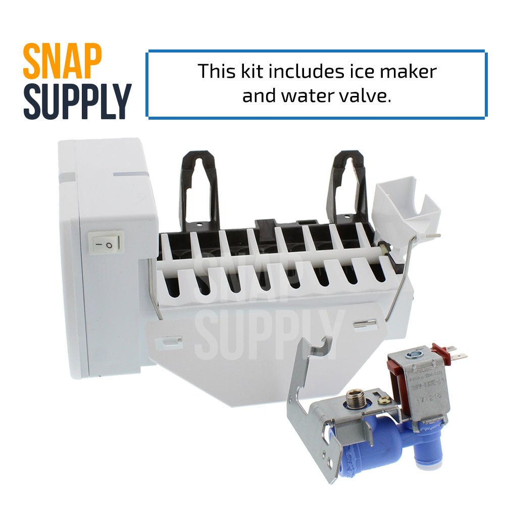 GE Ice Maker and Water Valve Kit - WR30X10093 & WR57X10033