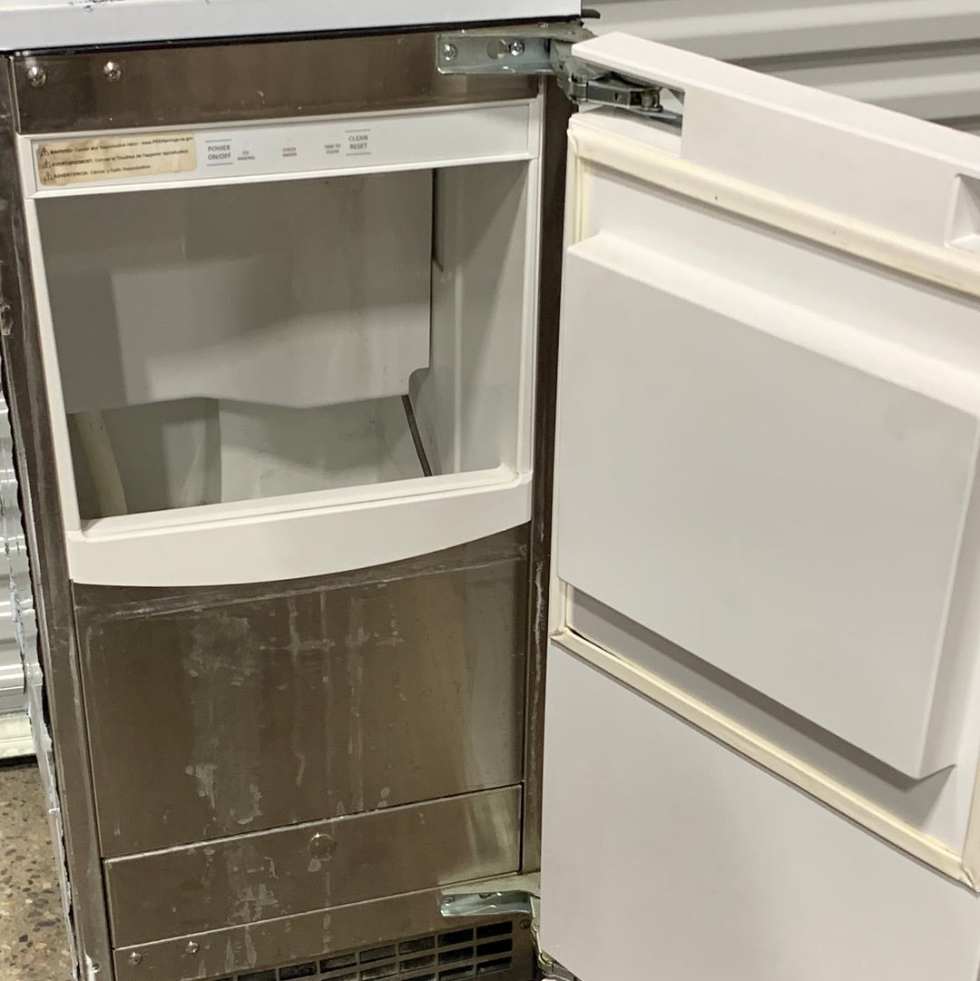Used GE 15" 26-Lb. Nugget Ice Maker with Custom Panel Option