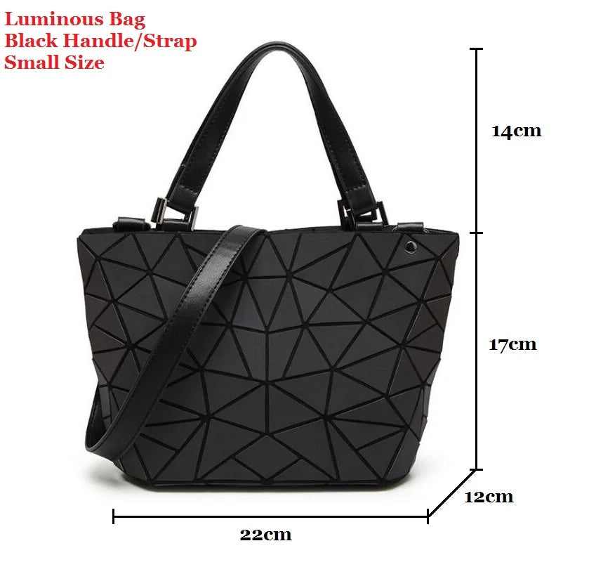 Stylish Women's Geometric Luminous Tote Bag
