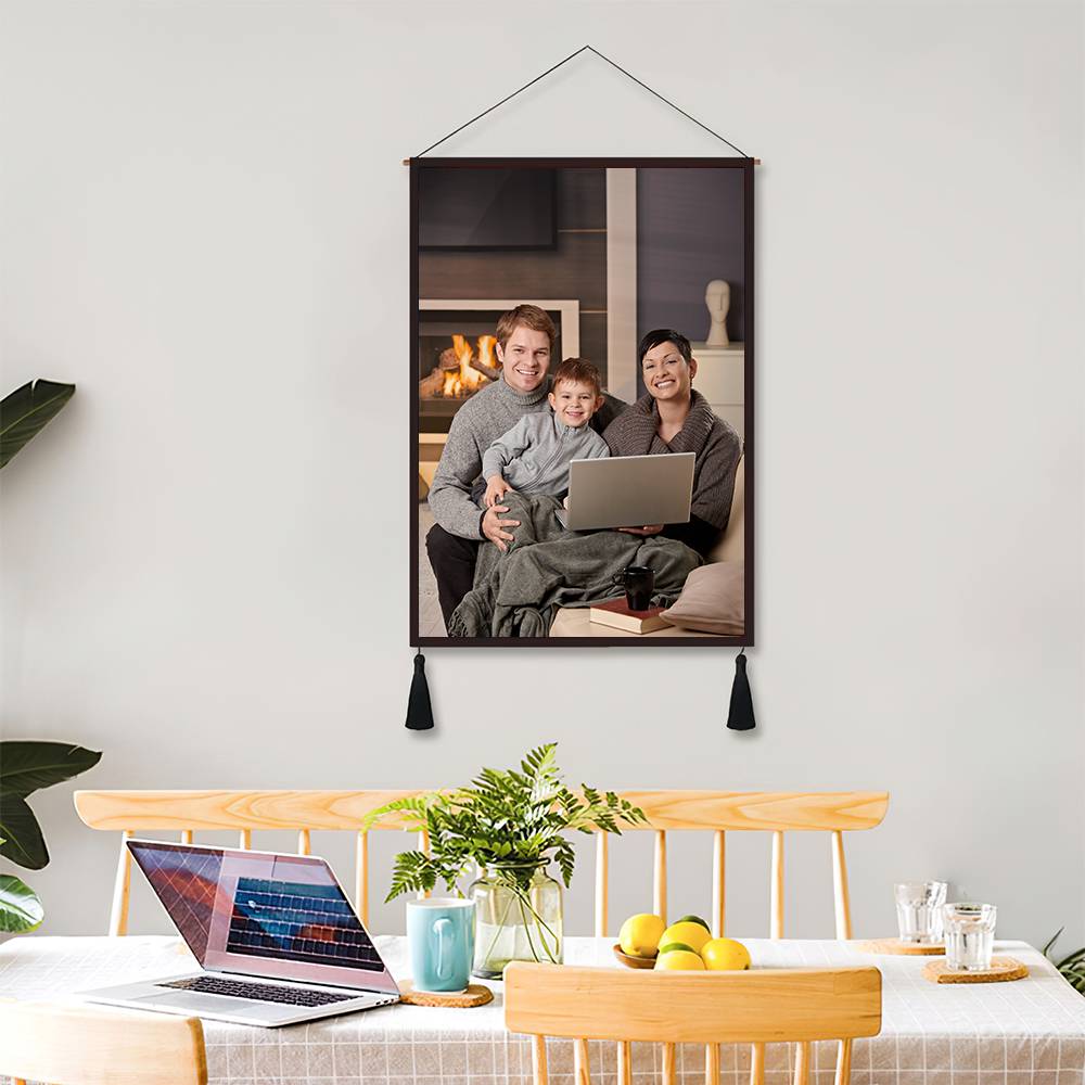 Custom Photo Tapestry - Personalized Wall Art Hanging