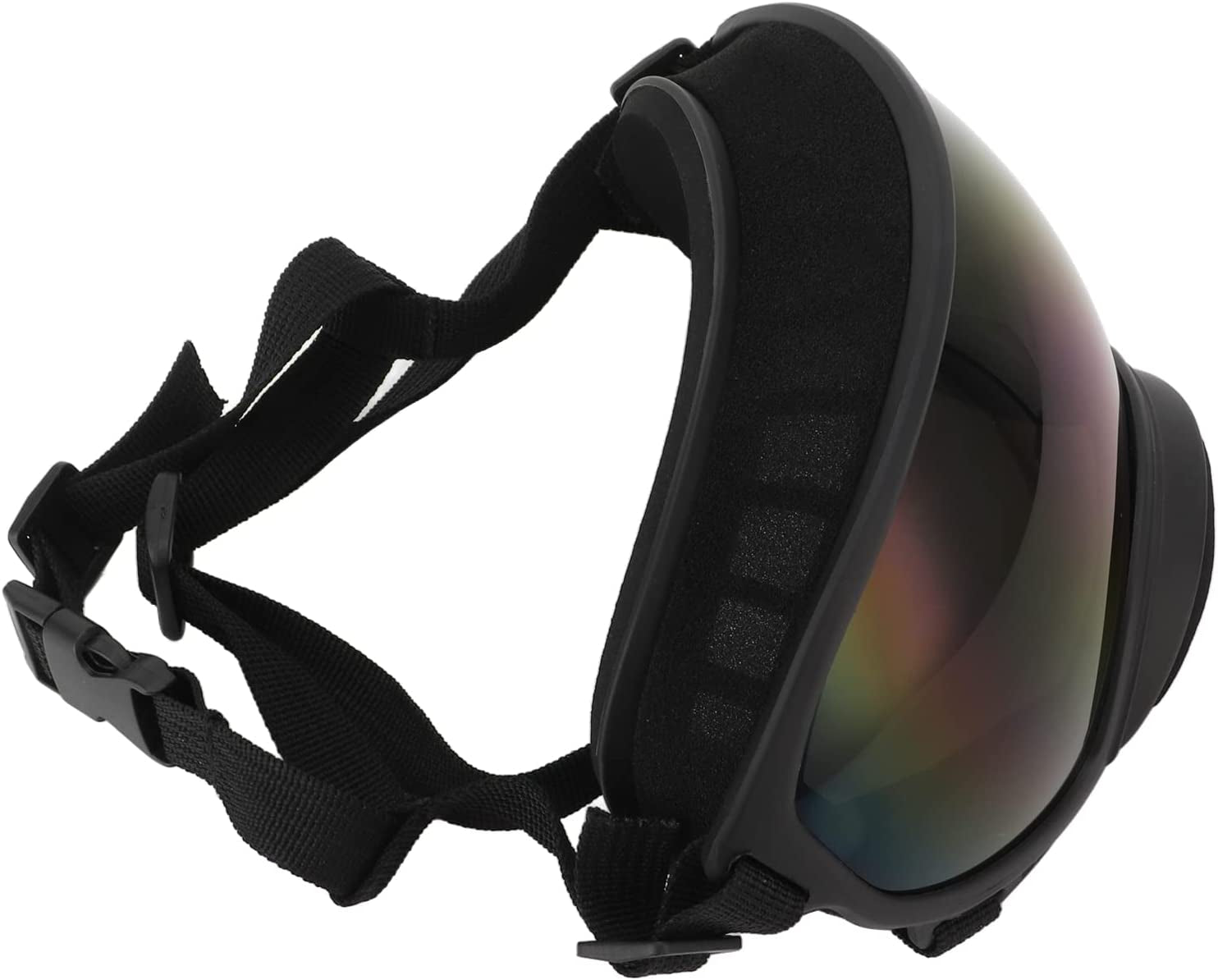 Premium UV-Blocking Dog Sunglasses with Adjustable Strap for Outdoor Protection