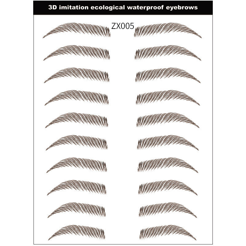 4D Imitation Eyebrow Tattoos - Natural Look, Easy Application