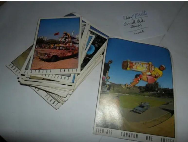 Brazilian Overall Skate Stamps Collection