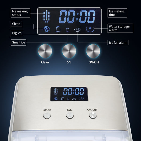 Portable Ice Maker Machine for Home and Office