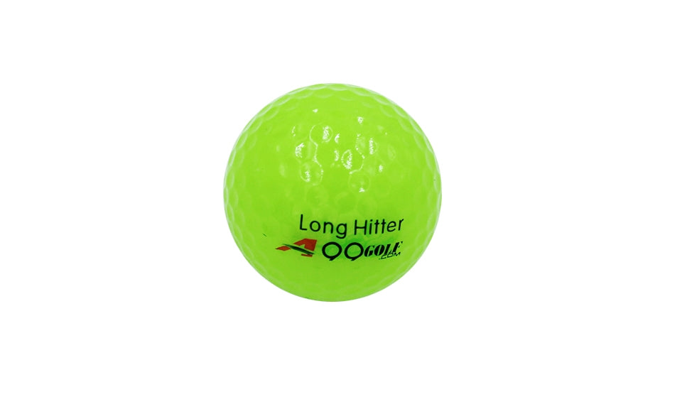 A99 Neon Green Golf Balls - 3 Pack for Indoor & Outdoor Play