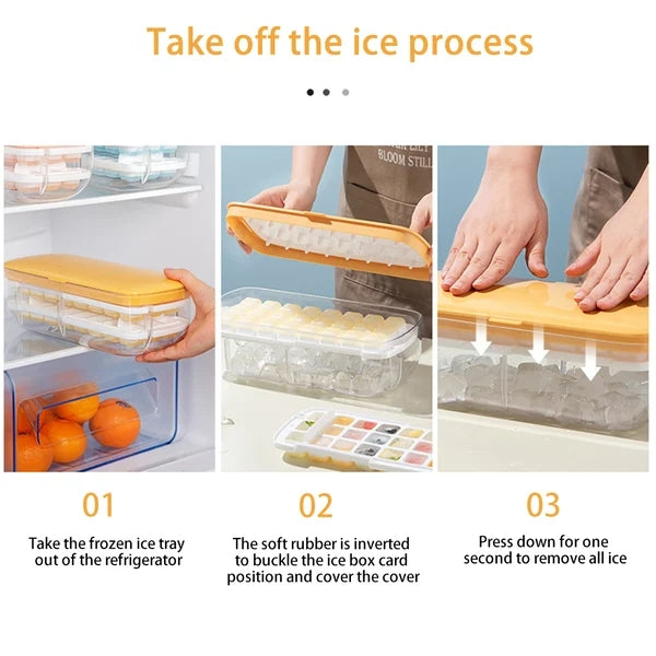 Quick Release Ice Cube Tray