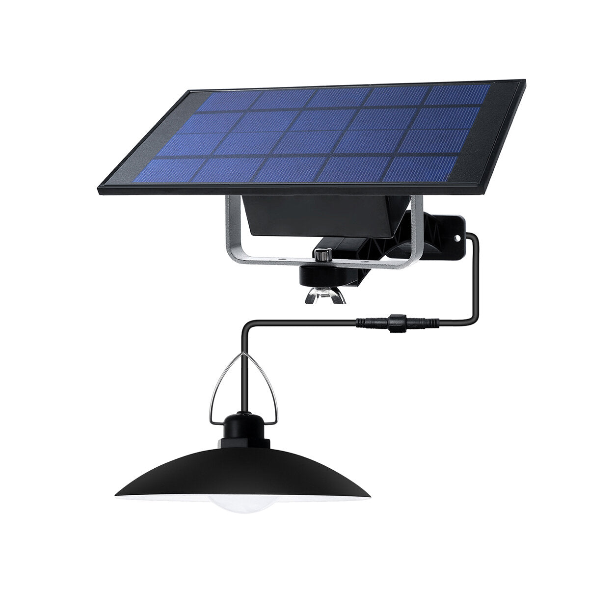 Solar-Powered Pendant Light, Waterproof Outdoor/Indoor Chandelier