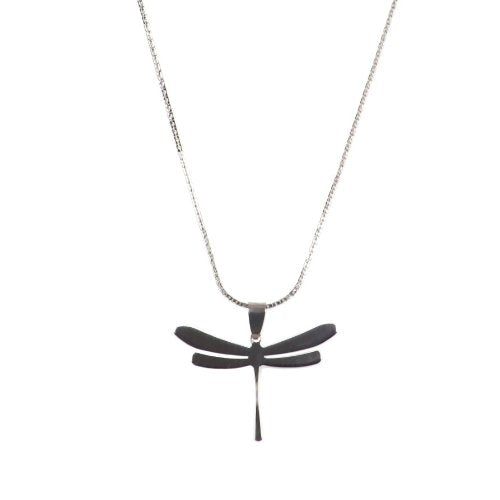 Glamorous Dragonfly Pendant Necklace for Women