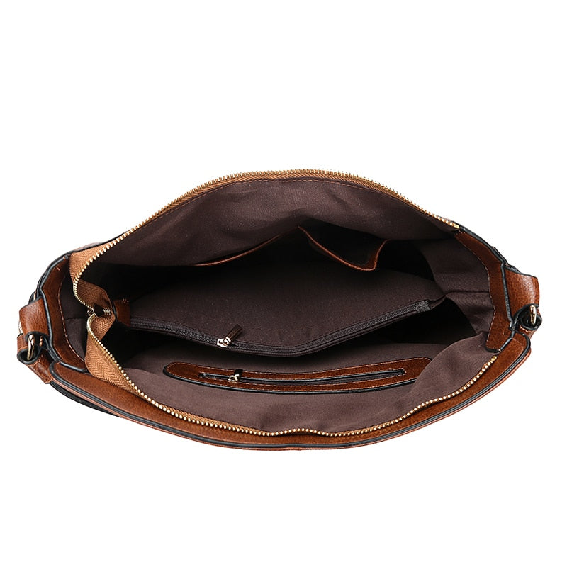 DIDAbear Women's Vintage Hobo Bag, Large Capacity Tote