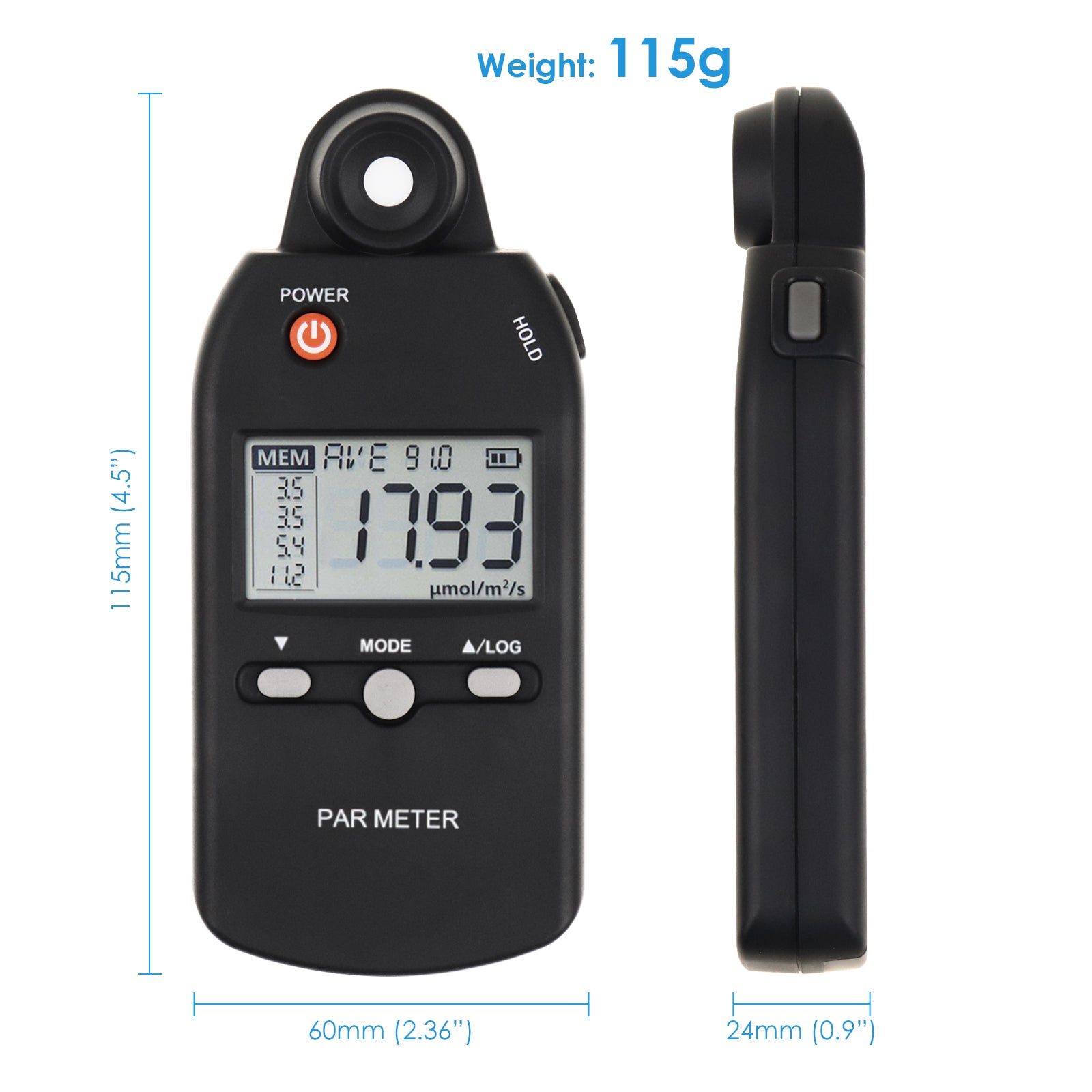 PAR-355 Quantum Sensor for Precise Light Measurement in Horticulture