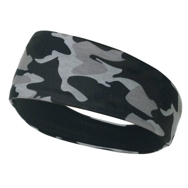 Men's & Women's Elastic Sports Headband for Yoga, Running, and Outdoor Activities