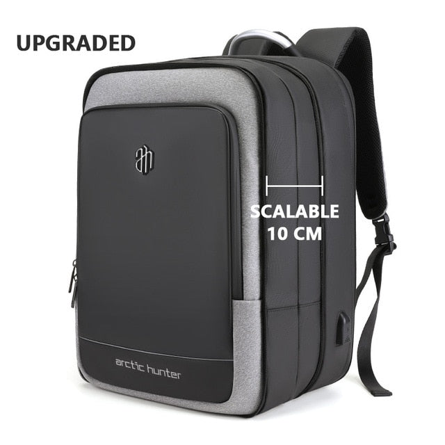 Arctic Hunter 40L Waterproof Business Backpack with USB Charging Port