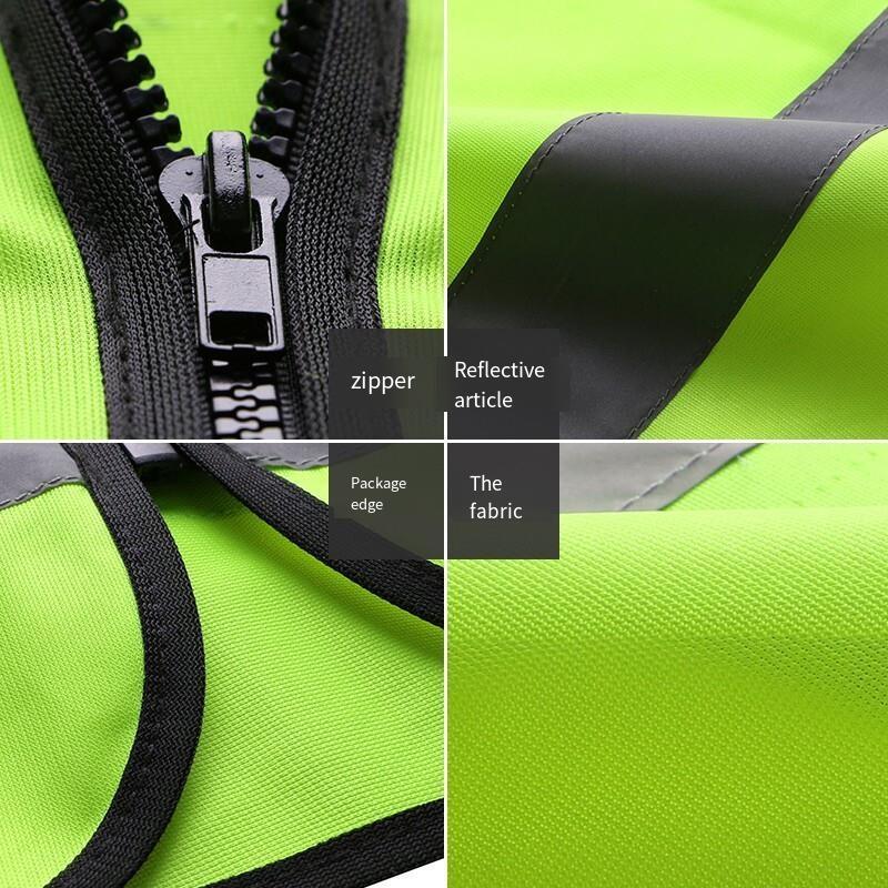 High-Visibility Reflective Vest for Cycling, Night Running, and Outdoor Safety