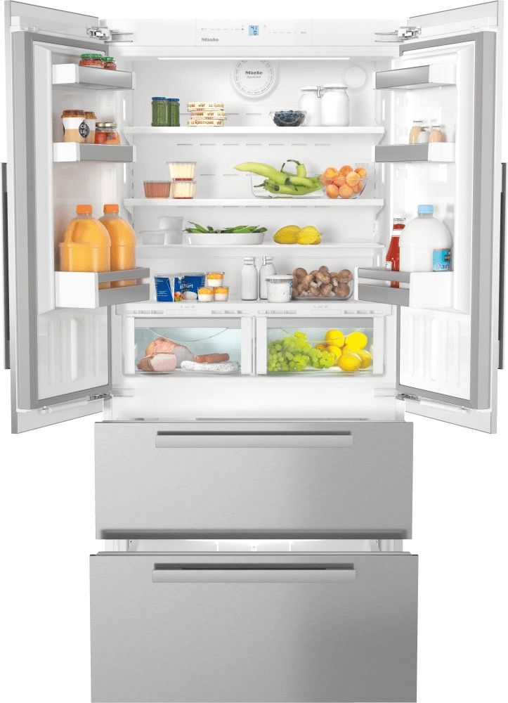 Miele KFNF9955IDE French Door Bottom-Mount Refrigerator with Ice Maker