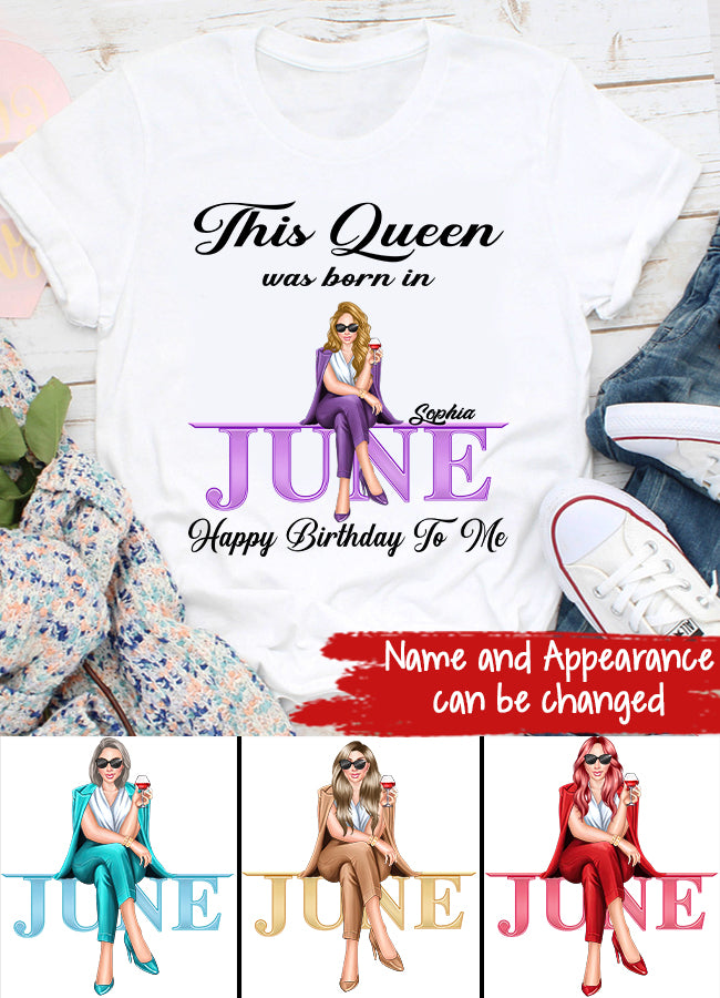 June Birthday Celebration Shirt for Women