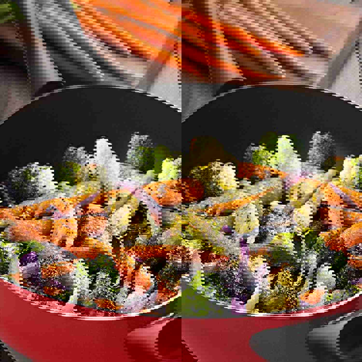 Vremi 12 Inch Nonstick Sauté Pan with Tempered Glass Lid - Large 5 Quart Capacity for Cooking