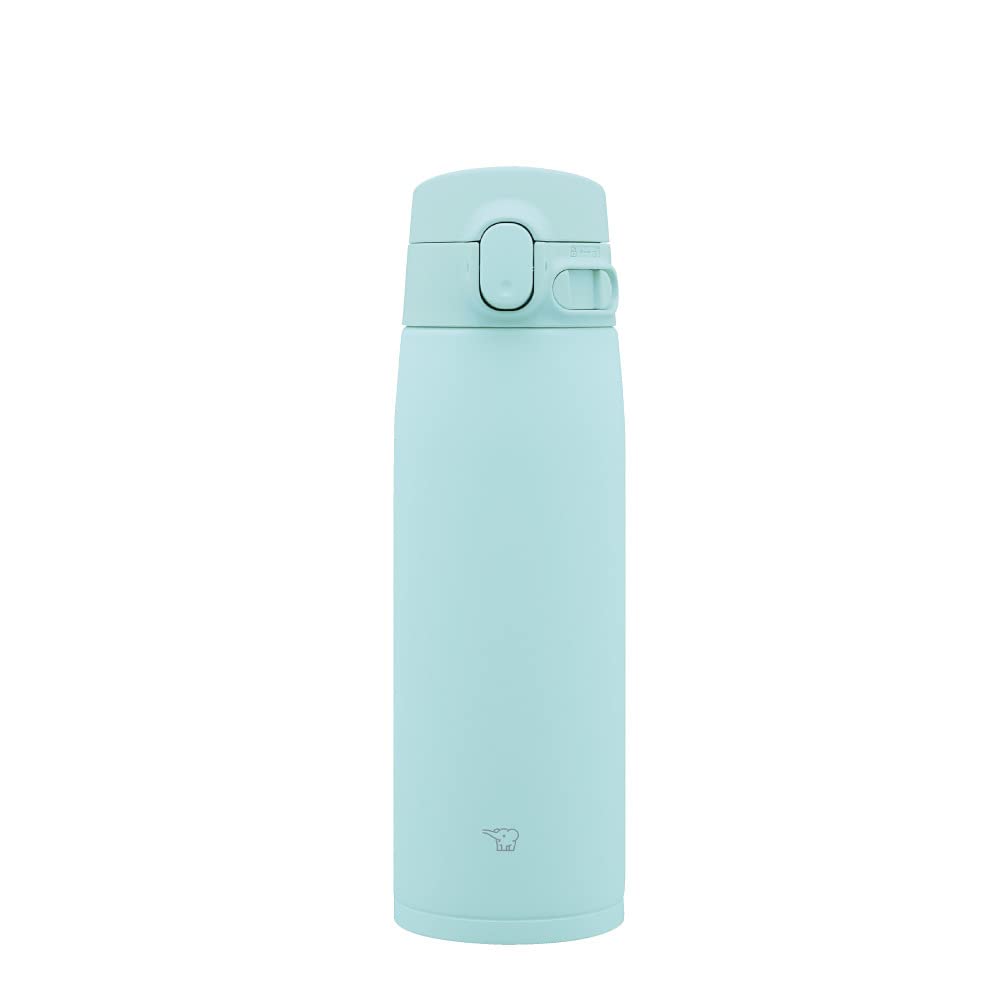 Zojirushi Mint Blue Stainless Steel Water Bottle - Large 600ml Capacity