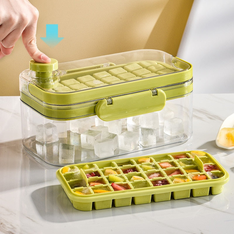 Silicone Ice Cube Tray with Large Capacity