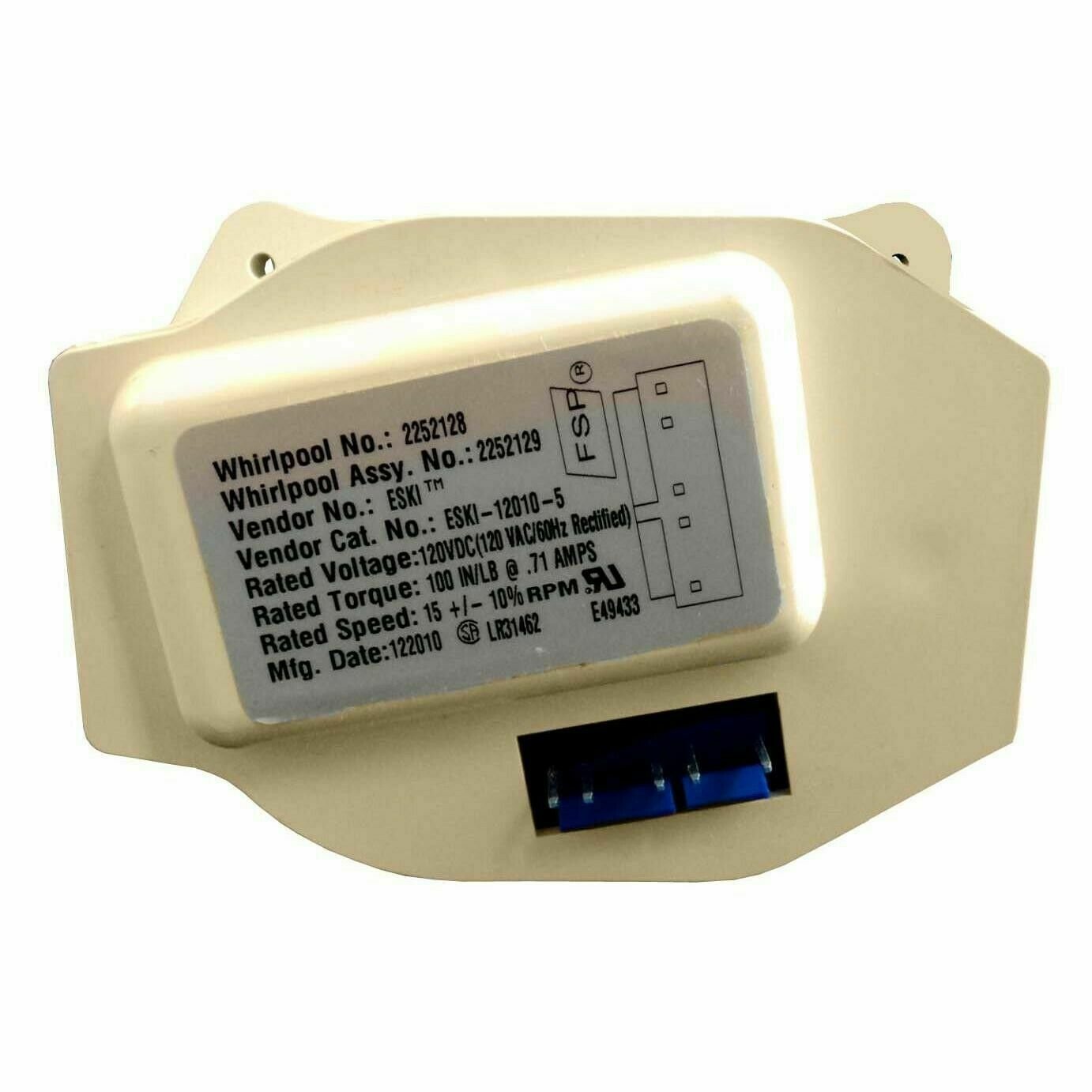 Upgraded Refrigerator Motor Drive Ice Maker 2252128