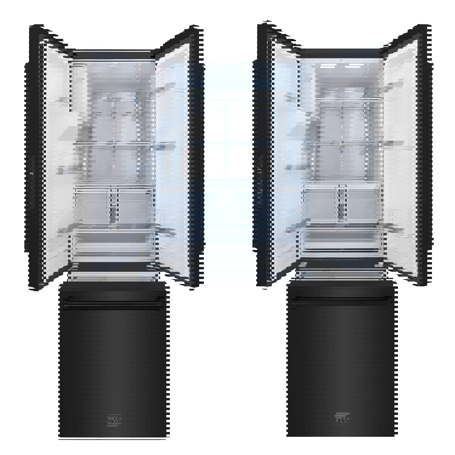 ZLINE 36" 28.9 cu. ft. French Door Refrigerator with External Water Dispenser and Dual Ice Maker
