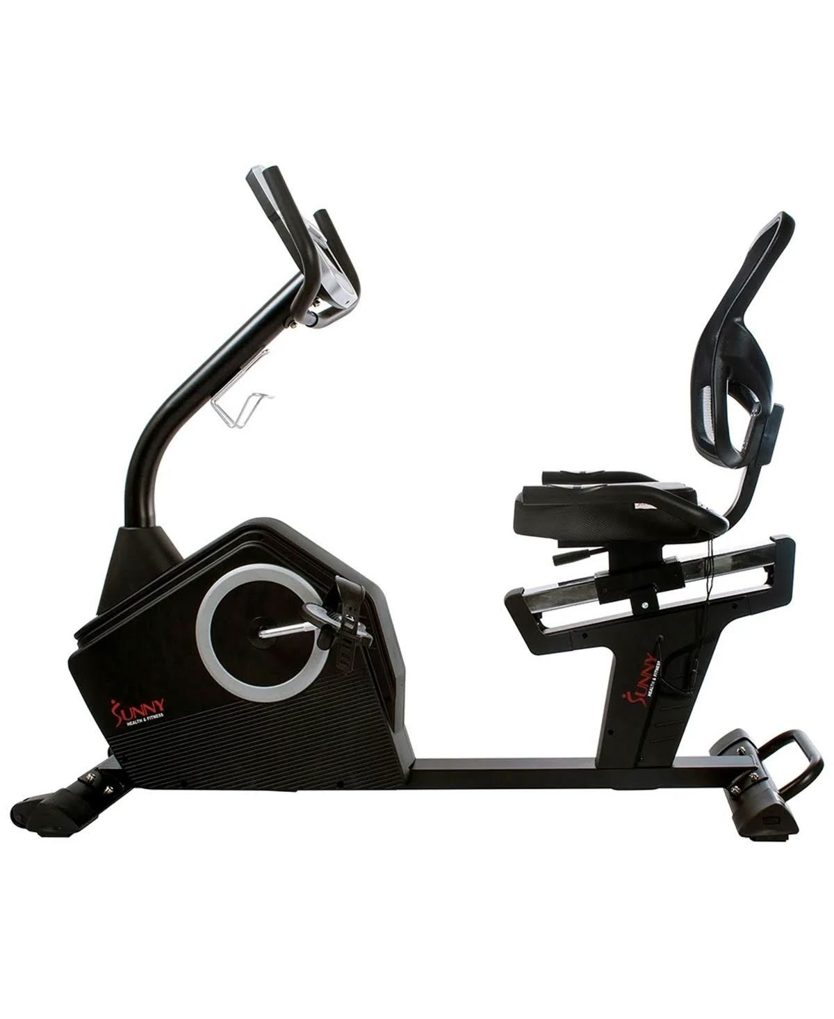 Sunny Health Fitness Programmable Recumbent Bike