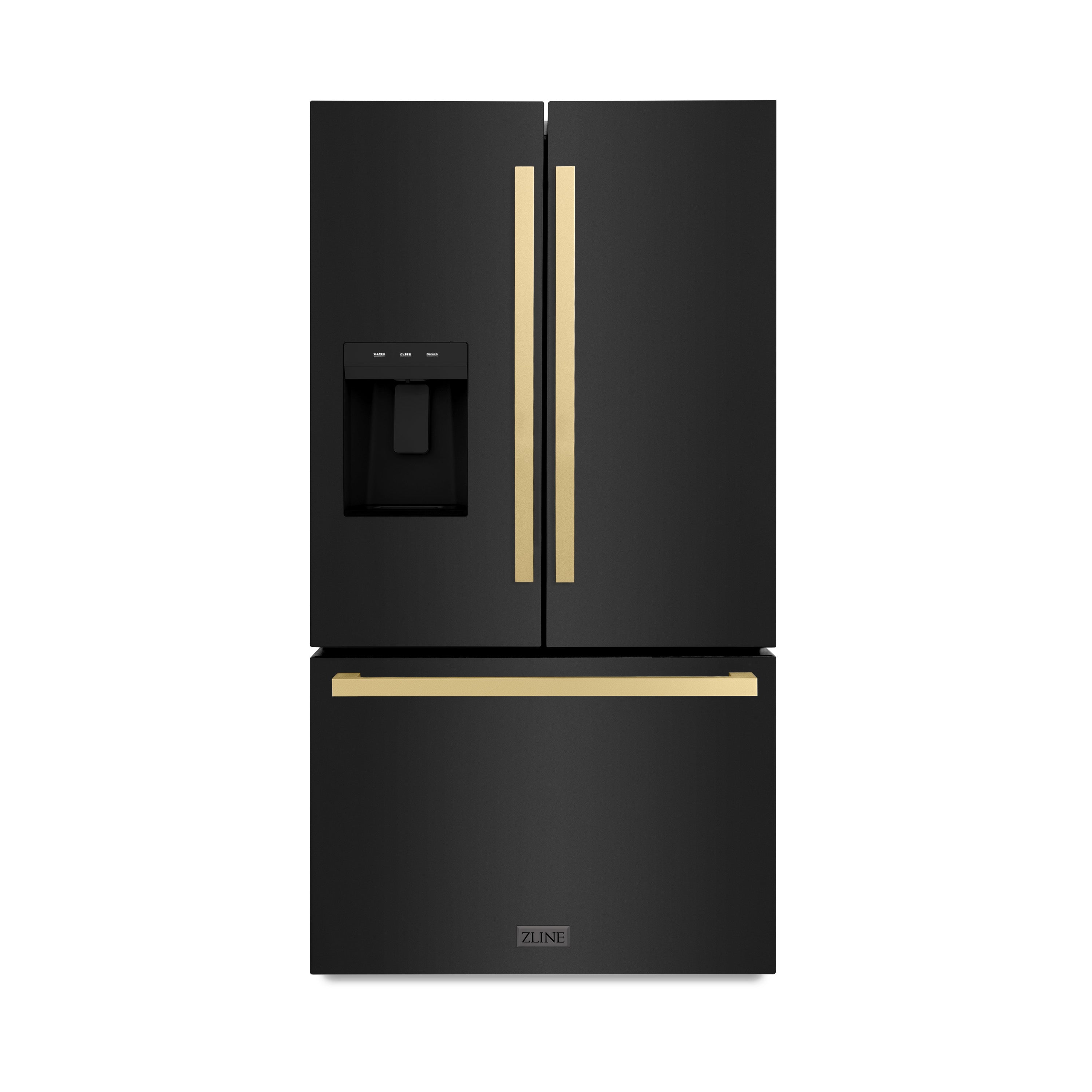 ZLINE Autograph Edition 36" French Door Refrigerator with External Water Dispenser