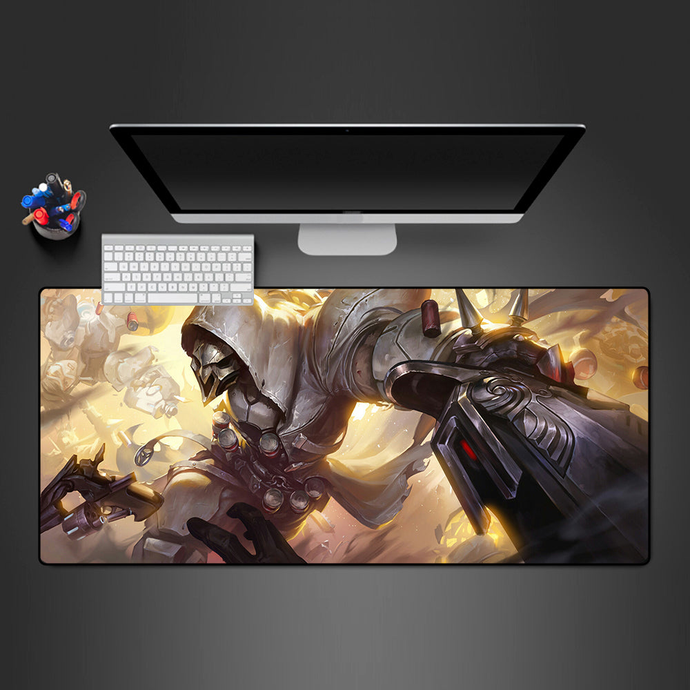 Overwatch Reaper Gaming Mouse Pad - M-XXL Size, Vibrant Design