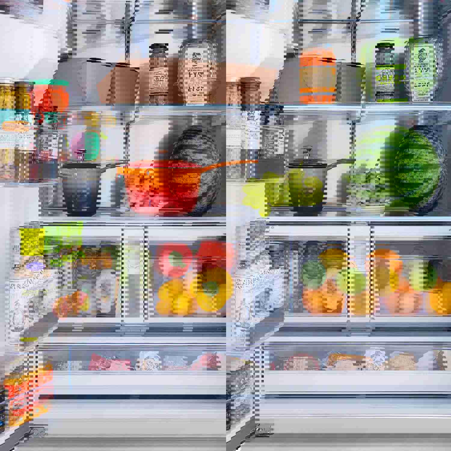 ZLINE Autograph Edition 36" French Door Refrigerator with External Water Dispenser and Dual Ice Maker