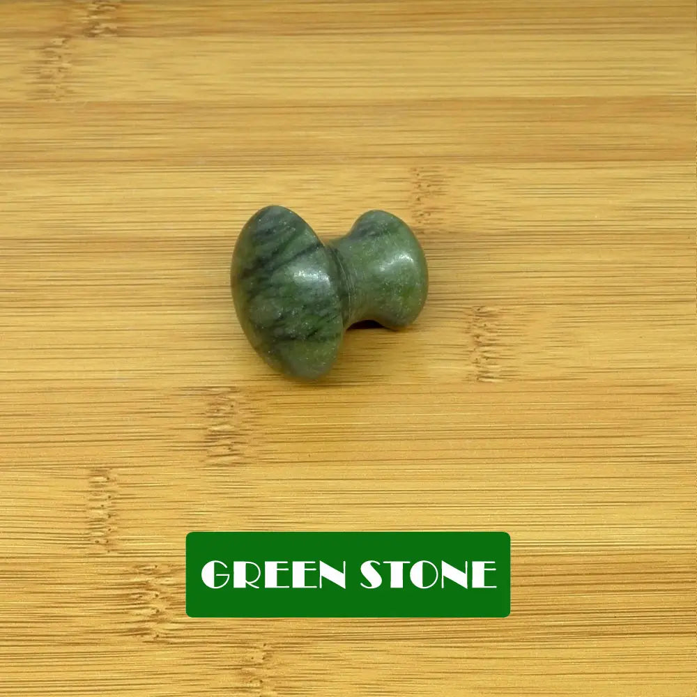Gentle Rose Quartz Mushroom Foot Massager - Jade Stone Beauty & Relaxation Tool
