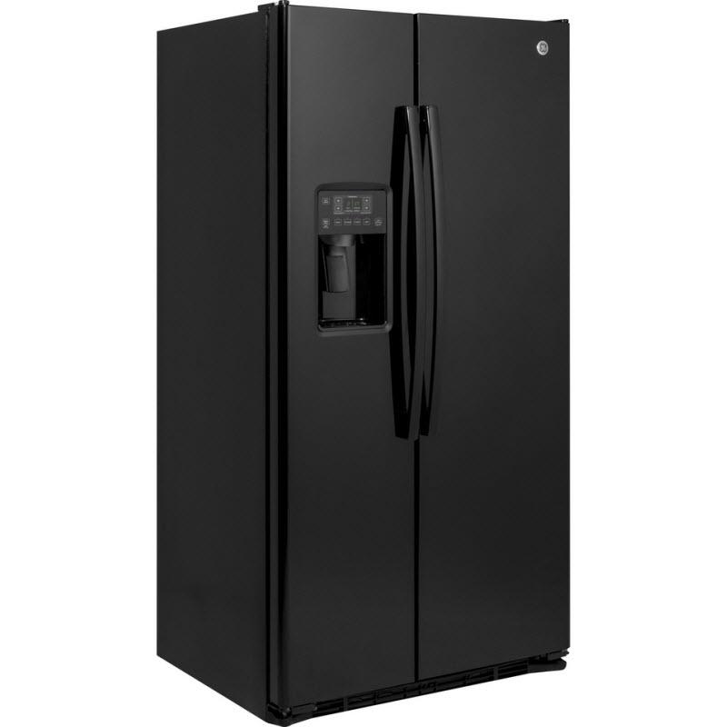 GE 21.9 cu. ft. Counter-Depth Side-by-Side Refrigerator with Advanced Features