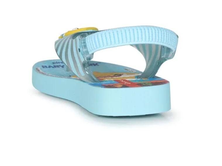 Ipanema Baby Shark Stripes Sandals for Kids, Size 22 BR