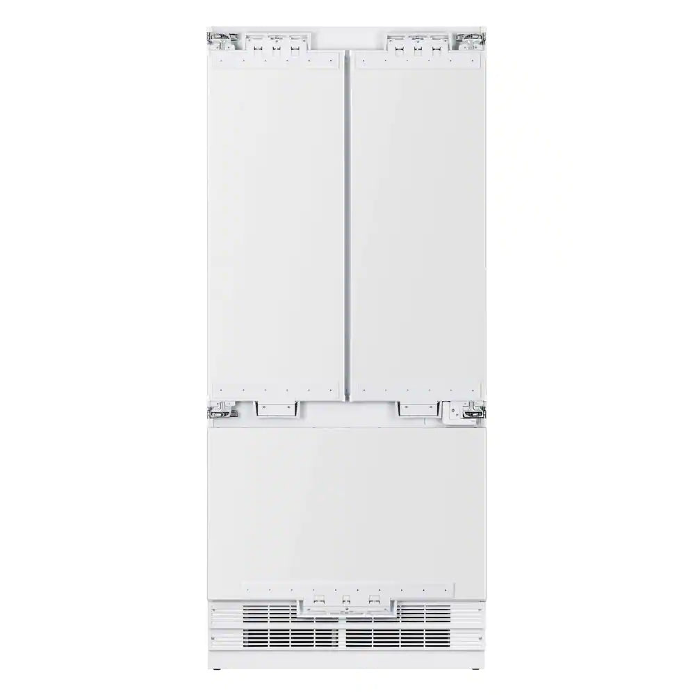 Kucht 36" Custom Panel French Door Refrigerator with Ice Maker