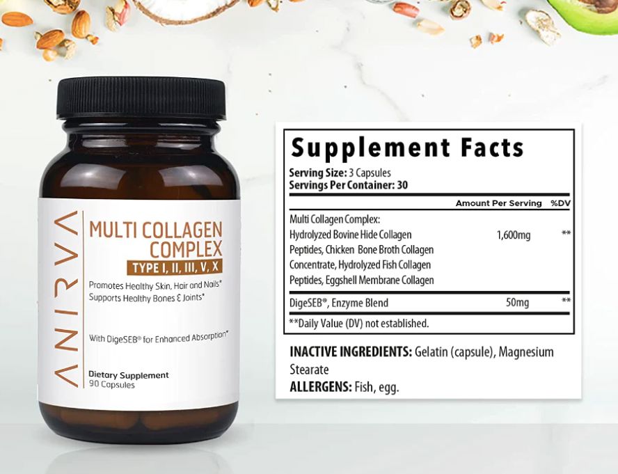 Advanced Multi Collagen Complex for Radiant Skin