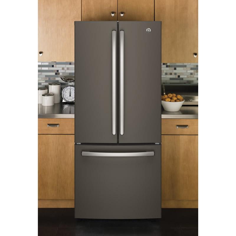 GE 30-inch French 3-Door Refrigerator with Interior Ice Maker
