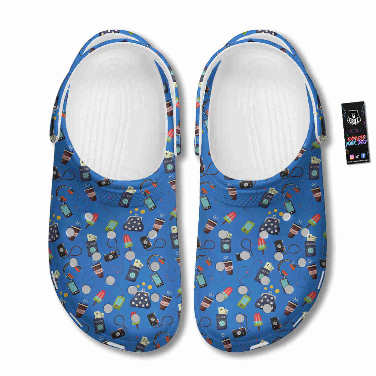Stylish Vacation Print Clog for Comfortable Travels