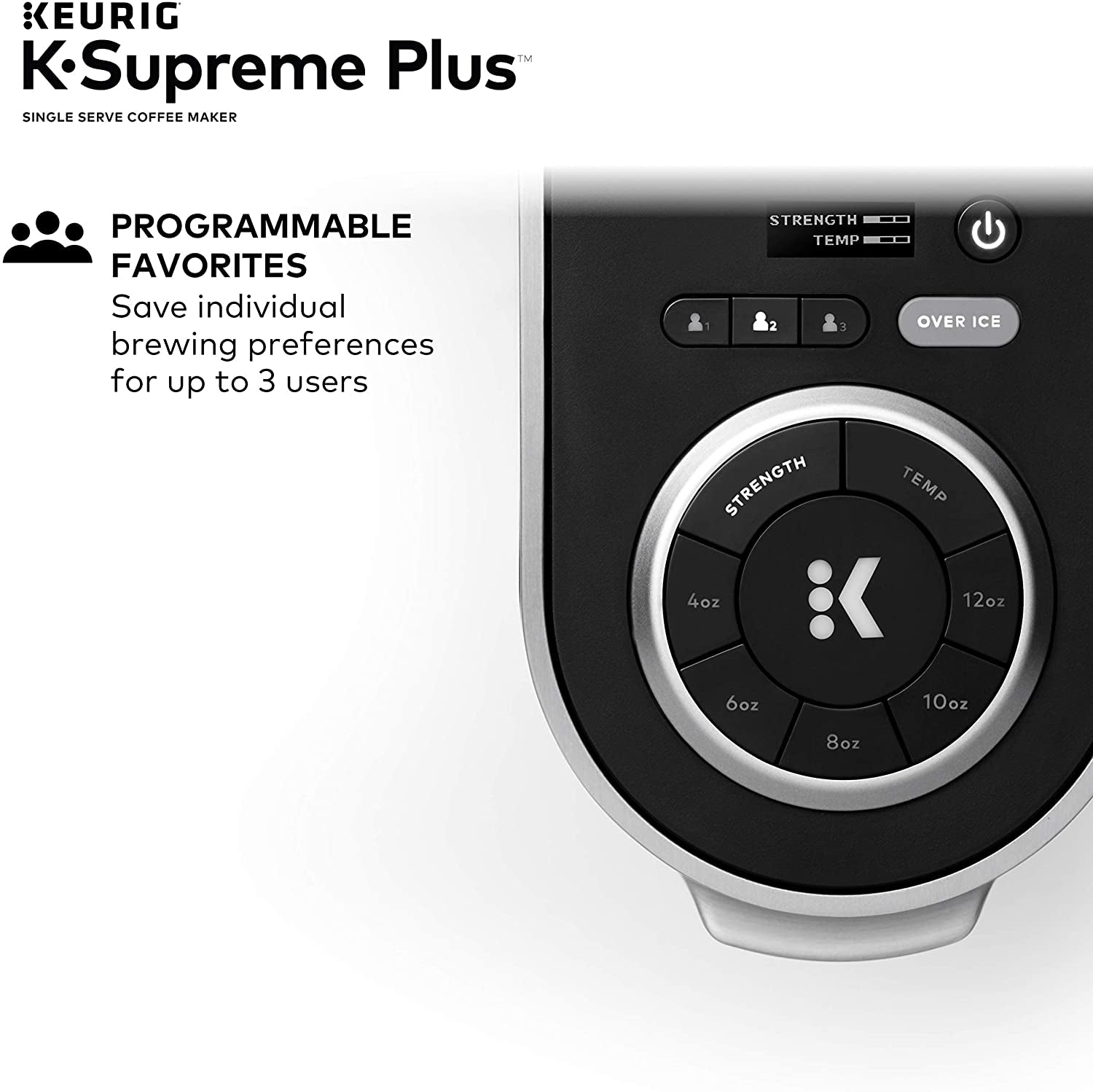 Keurig K-Supreme Plus Single Serve Coffee Maker with Multistream Technology